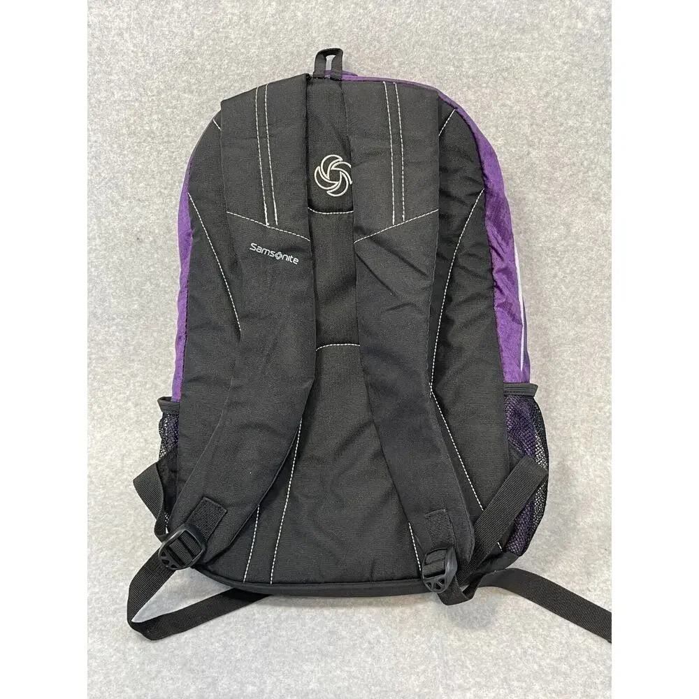 Samsonite Backpack Travel Bag Purple